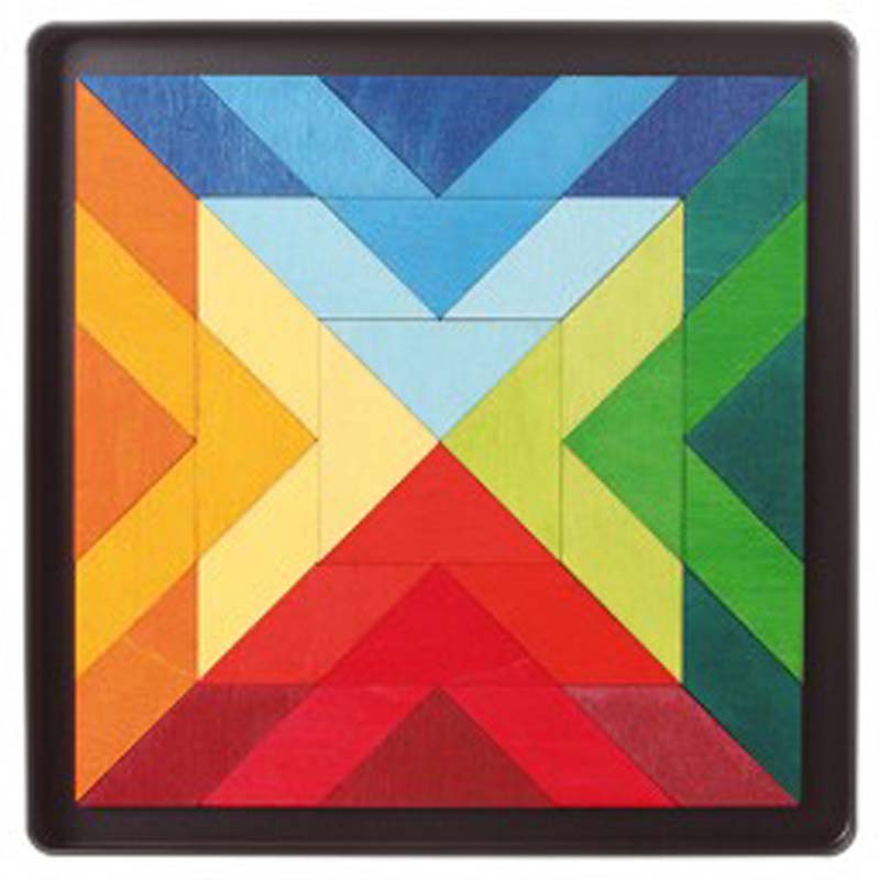 Magnetspiel Quadrat Indian / aus dem Sortiment genommen LF