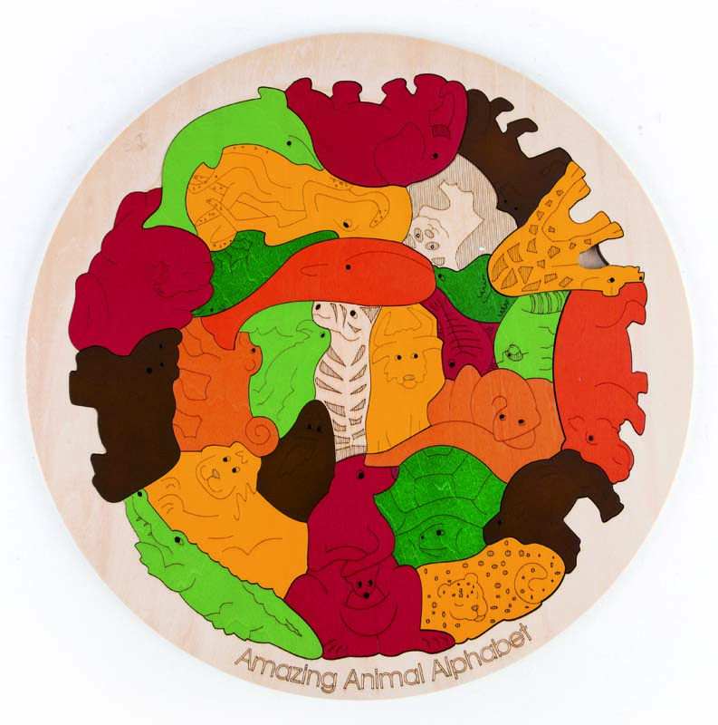 GL Puzzle - Tolles Tier-Alphabet