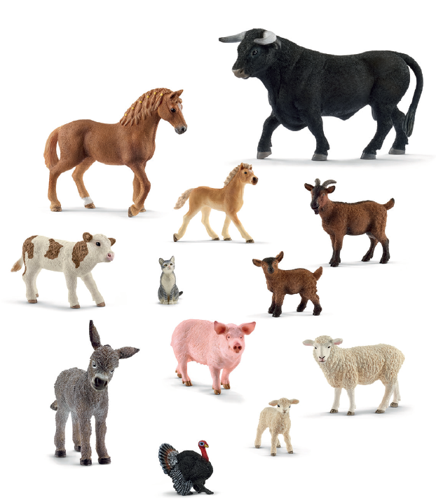 Bauernhof Set - 12 teilig