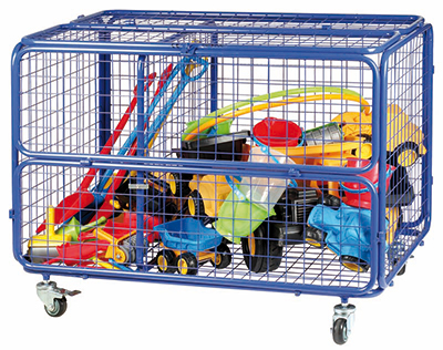 Transportwagen für Outdoorspiele (orange)