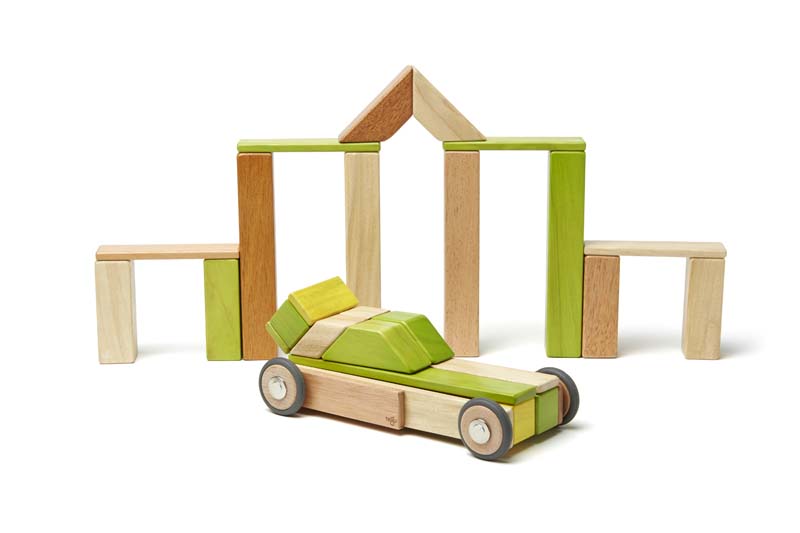 TEGU - Magnetholzbausteine 150 - teiliges Bauset Jungle / Auslaufartikel