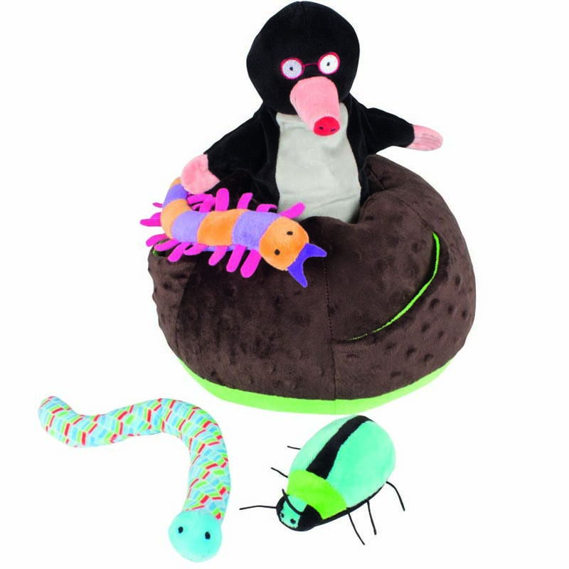Handpuppe Maulwurf und Freunde / aus dem Sortiment genommen LF