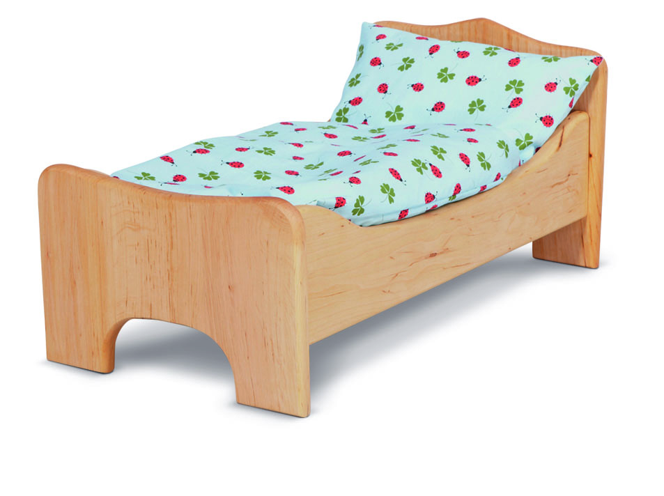 Puppenbett - Erle massiv