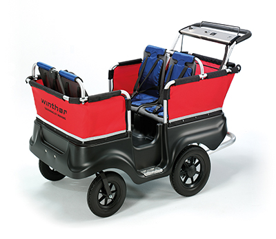 [112092] E-Turtle Kinderbus Basic für 4 Kinder#*#*′#°#°