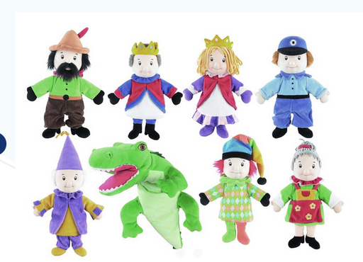 [40318] 8tlg. Kasper Puppenset "Puppetshow"