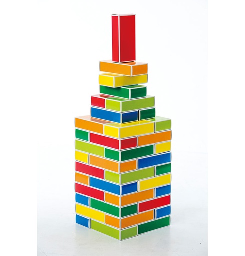 [103083] Bunte Karton Bausteine (48-teilig)