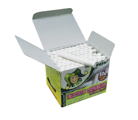 [113156] JOLLYCOLOR Tafelkreide weiss, 100er-Kartonetui