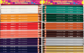 [113146] JOLLY Supersticks Delta Ergänzungsfarben, 120er-Classpack