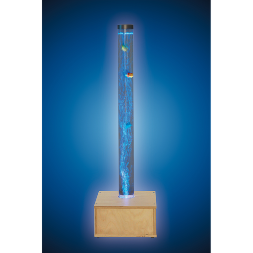 [106034] Wassersäule 130cm mit Holzsockel°*°*