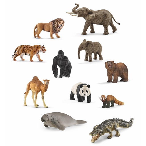 [105128] Wildtiere Set - 11-teilig